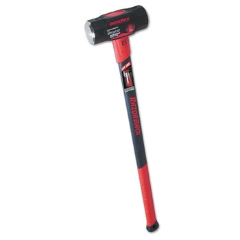 RAZOR-BACK Sledge Hammer, 10 lb Head, 34.26 in Fiberglass Handle (1 EA / EA)