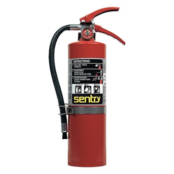 Ansul SENTRY Dry Chemical Hand Portable Extinguisher, w/Vehicle Bracket, ABC, 5 lb (1 EA / EA)