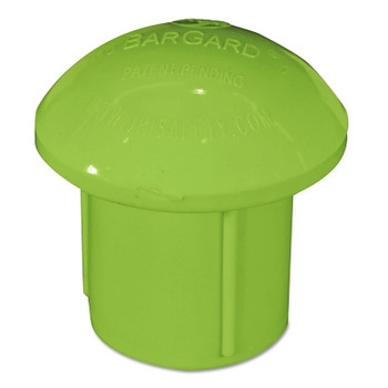 Cortina A-10 Bargard Protector Cap, 2 1/2 in x 3 in, Lime (100 EA / BX)