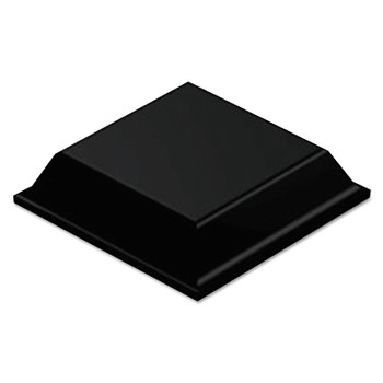 3M Industrial Bumpon Tapered Square Bumpers, Black, Polyurethane, .09 X .41 (3000 PC / CA)