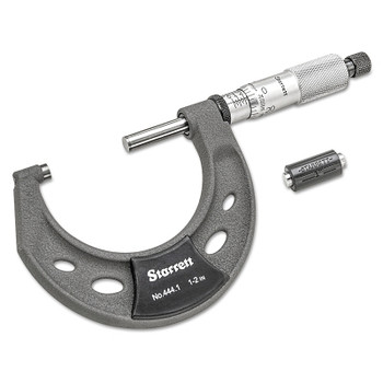 L.S. Starrett Outside Micrometers, 1 in-2 in, .00005 in, Inch (1 EA / EA) L.S. Starrett Outside Micrometers, 1 in-2 in, .00005 in, Inch (1 EA / EA)