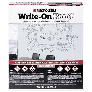 Rust-Oleum Write-On Paint Kit, 24 oz, Clear (1 EA / EA)