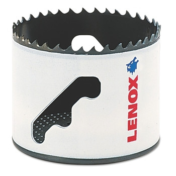 Lenox Bi-Metal SPEED SLOT Hole Saws, 3 1/2" Diameter, 1 1/2" Depth, 1 5/8" Length (1 EA / EA)
