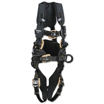 DBI-SALA ExoFit NEX Arc Flash Construction Style Positioning Harnesses,2 D-Rings, Med, QC (1 EA / EA)