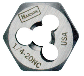 Stanley Products Re-threading Hexagon Fractional Dies Right & Left-hand (HCS) (1 EA/EA)