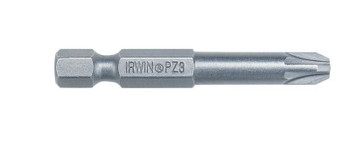 Irwin POZIDRIV Power Bits, No. 1, 1/4 in Drive, 6 in (10 EA/CT)