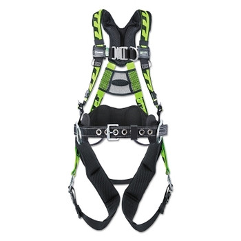 Honeywell Miller AirCore QuickConnect Harness, Front & Side D-Rings, Sm/Med Green (1 EA / EA)