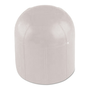 Cortina A-20 Bargard Cover, 2.75 in OS Diameter, Plastic, White (1 EA / EA)