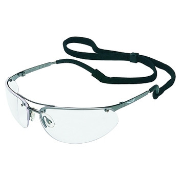Honeywell North Fuse Eyewear, Clear Lens, Polycarbonate, Hard Coat, Gunmetal Frame, Metal (1 PR / PR)