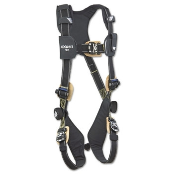 DBI-SALA ExoFit NEX Arc Flash Harness w/ PVC Coated Aluminum D-Rings, Back D-Ring, XL (1 EA / EA)