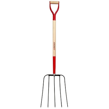 RAZOR-BACK Special Purpose Forks, Hay w/Flex-Beam, 5-oval tine, 34 in handle (1 EA / EA)