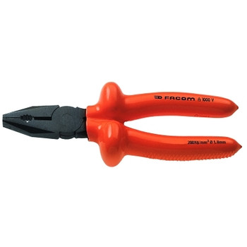 Facom Insulated Linemans Pliers, 7 9/32 in Length (1 EA / EA)