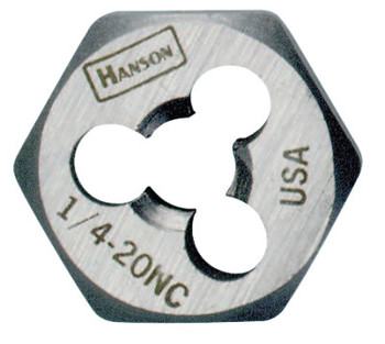 Stanley Products Re-threading Hexagon Fractional Dies Right & Left-hand (HCS) (1 EA/CTN)