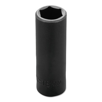 Proto Torqueplus Metric Deep Impact Sockets 1/2 in, 1/2 in Drive, 18 mm, 6 Points (1 EA / EA)