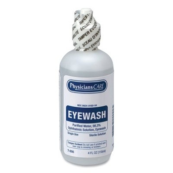 First Aid Only Eye Flush Bottles, 4 oz (1 EA / EA) First Aid Only Eye Flush Bottles, 4 oz (1 EA / EA)