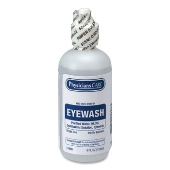 First Aid Only Eye Flush Bottles, 4 oz (1 EA / EA)