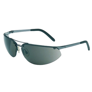 Honeywell North Fuse Eyewear, TSR Gray Lens, Polycarbonate, Hard Coat, Gunmetal Frame, Metal (10 PR / BX)