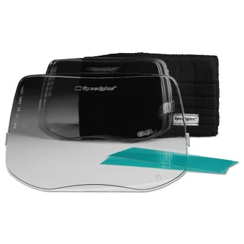 3M Personal Safety Division Speedglas 9100 Series Starter Kits, Clear, V-Size, Black Sweatband (1 EA / EA)