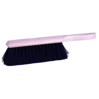 Weiler Counter Duster, 8 in Wood Block, 2-1/4 in Trim L, Black Horsehair Fill (1 EA / EA)