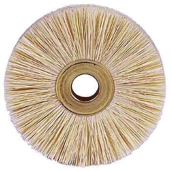 Weiler Copper Center Tampico Wheel, 8 in D, 2 in Arbor Hole, 5,000 rpm (1 EA / EA)