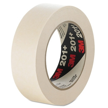 3M 201+ General Use Masking Tape, 48 mm X 55 m, Tan (1 RL / RL)