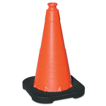 TrafFix Devices, Inc. Enviro Cones, 18 in, 3 lb, No Reflective Collar, LDPE, Orange (1 EA/EA)