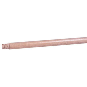 Weiler Wooden Handles, Hardwood, 60 in x 1 1/8 in Dia., Threaded Tip (1 EA / EA)