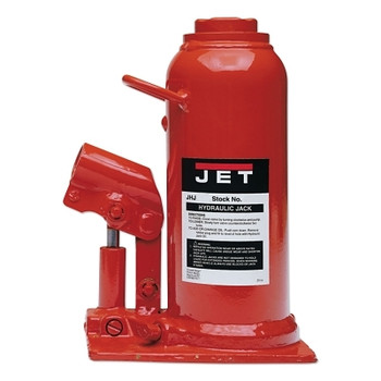 Jet JHJ Series Heavy-Duty Industrial Bottle Jack, 2 1/2Wx4 1/2Lx7 1/8-13 5/8H, 2 ton (1 EA / EA)