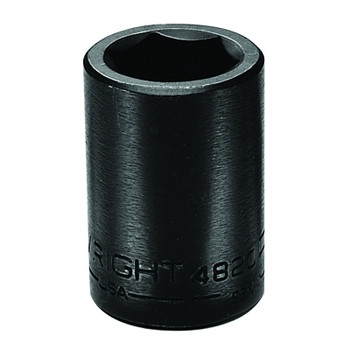 Wright Tool 1/2" Dr. Standard Impact Sockets, 1/2 in Drive, 5/8 in, 6 Points (1 EA / EA)