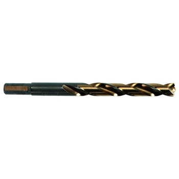 Irwin Turbomax 3/8 in Reduced Shank High Speed Steel Drill Bits, 15/32 in, 6/Ctn (6 BIT / CTN)