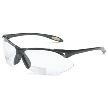 Honeywell North A900 Series Reader Magnifier Eyewear, Clear Lens, Hard Coat, Black Frame (1 EA / EA)