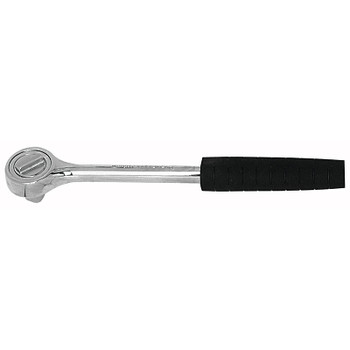 Wright Tool 1/2 in Drive Ratchets, Round 10 1/2 in, Chrome, Nitrile Handle (1 EA / EA)