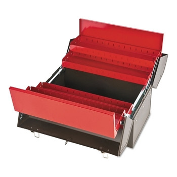 Proto Cantilever Tool Boxes, 10 in D, Steel, Red/Brown (1 EA / EA)