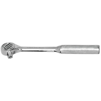 Wright Tool 1/2 in Drive Ratchets, Round 10 1/4 in, Chrome, Knurled Handle (1 EA / EA)