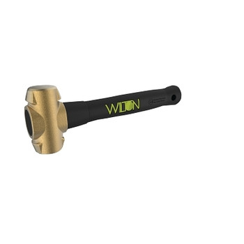 Wilton B.A.S.H Unbreakable Handle Brass Sledge Hammer, 2-1/2 lb, Unbreakable Handle (1 EA / EA)