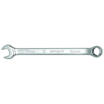 Wright Tool 12 Point Full Polish Combination Wrenches, 18 mm Opening, 242.57 mm (1 EA / EA)