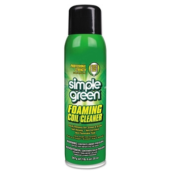 Simple Green Foaming Coil Cleaners, 20 oz Aerosol Can (12 CN / CA)