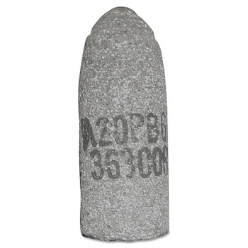 B-Line Abrasives Cone, 1 in dia, 3 in Thick, 3/8 in-24 Arbor, 24 Grit, Alum Oxide, T16 (1 EA / EA)