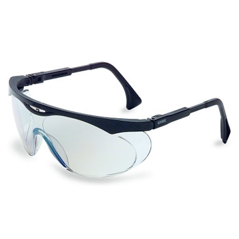 Honeywell Uvex Skyper Eyewear, SCT-Reflect 50 Lens, Anti-Scratch, Hard Coat, Black Frame, TPU (10 EA / BOX)