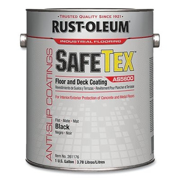 Rust-Oleum AS5600 ANTI-SLIP FLR/DECK COAT 1 GL. ACRYLIC GRY (2 EA / CA)