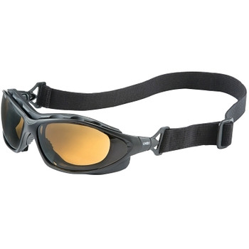 Honeywell Uvex Seismic Sealed Eyewear, Espresso Lens, Polycarbonate, UvextraAF, Black Frame (10 EA / CT)