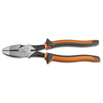 Klein Tools Electrician's 9" High-Leverage Side-Cut Pliers, Cuts ACSR, screws, nails, wires (24 EA / CA)