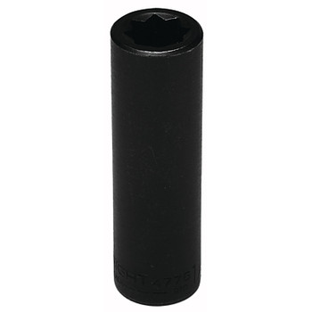 Wright Tool 1/2" Dr. Deep Impact Sockets, 1/2 in Drive, 13/16 in, 12 Points (1 EA / EA)