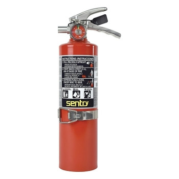 Ansul SENTRY Dry Chemical Hand Portable Extinguisher, Class ABC Fires, 2.5lb Cap. Wt. (1 EA / EA)