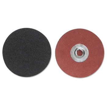 Merit Abrasives Silicon Carbide Cloth Discs-Type II, Silicon Carbide, 2 in Dia., 40 Grit (1 EA / EA)