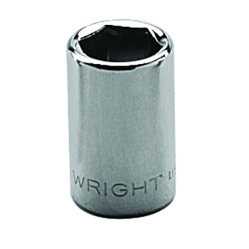 Wright Tool 1/4" Dr. Standard Sockets, 1/4 in Drive, 5 mm, 6 Points (1 EA / EA)