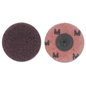 Merit Abrasives PowerLock Buffing Discs-Type I, 2", Medium (50 EA / BX)