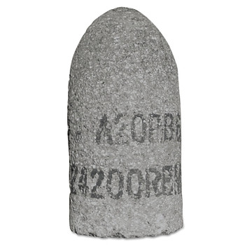 B-Line Abrasives Cone, 1-1/2 in dia, 3 in Thick, 5/8 in-11 Arbor, 24 Grit, Alum Oxide, T16 (1 EA / EA)
