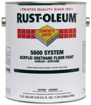 Rust-Oleum Industrial 5600 SYSTEM ACRY URETHANE FLR PAINT 1-GAL (2 CA/PKG)