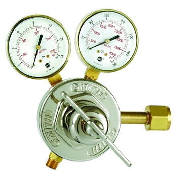 Smith Equipment Series 40 Heavy-Duty Flowmeter Regulators, Acetylene, CGA 510, 400 psig inlet (1 EA / EA)